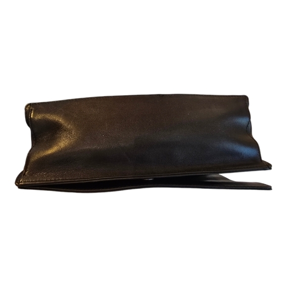 Gucci Black Leather Bamboo Top Handle Vintage Shoulder Bag - Picture 11 of 16